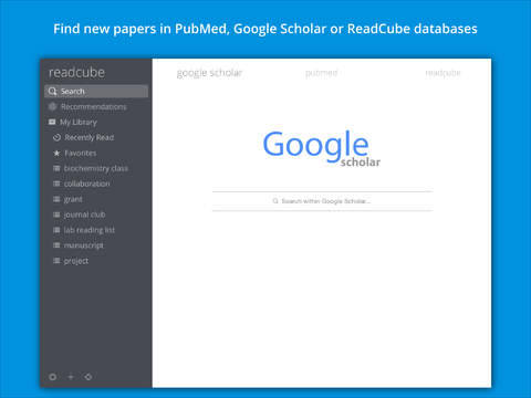 Look what’s in the latest update of the free ReadCube iOS apps!
