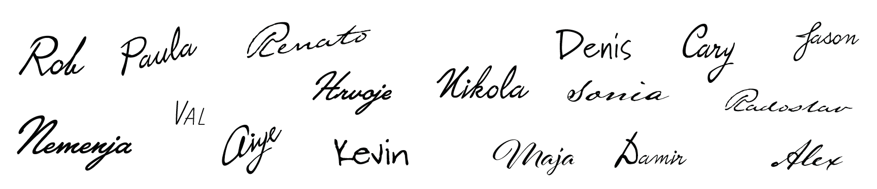 ReadCube Papers Team Signatures via Holiday Card