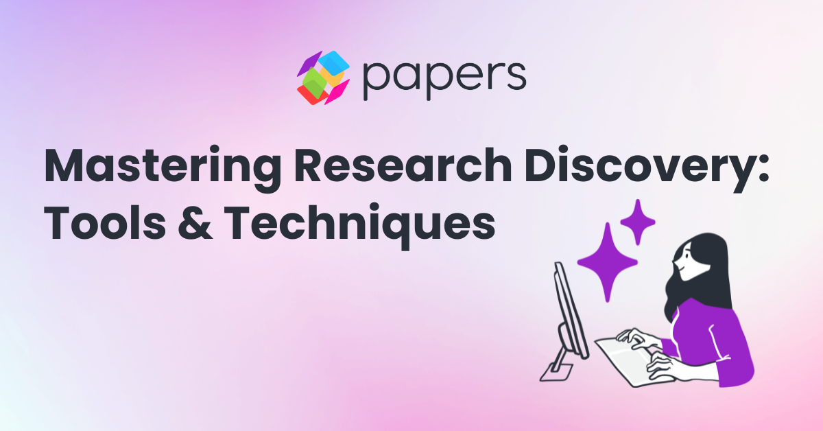 Mastering Research Discovery Blog Post Header