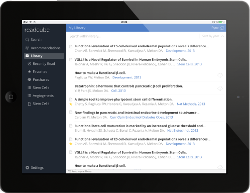 legacy readcube ios app