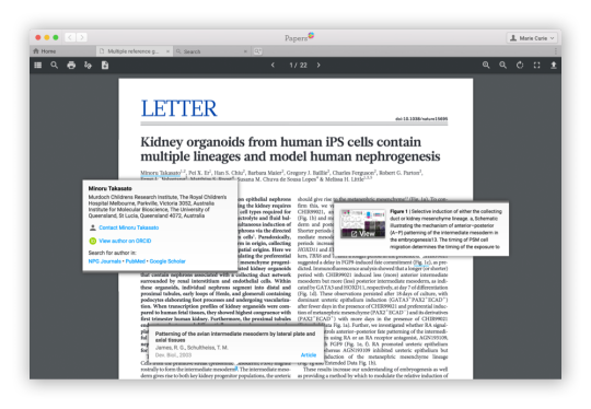ReadCube Papers Legacy Web Reader